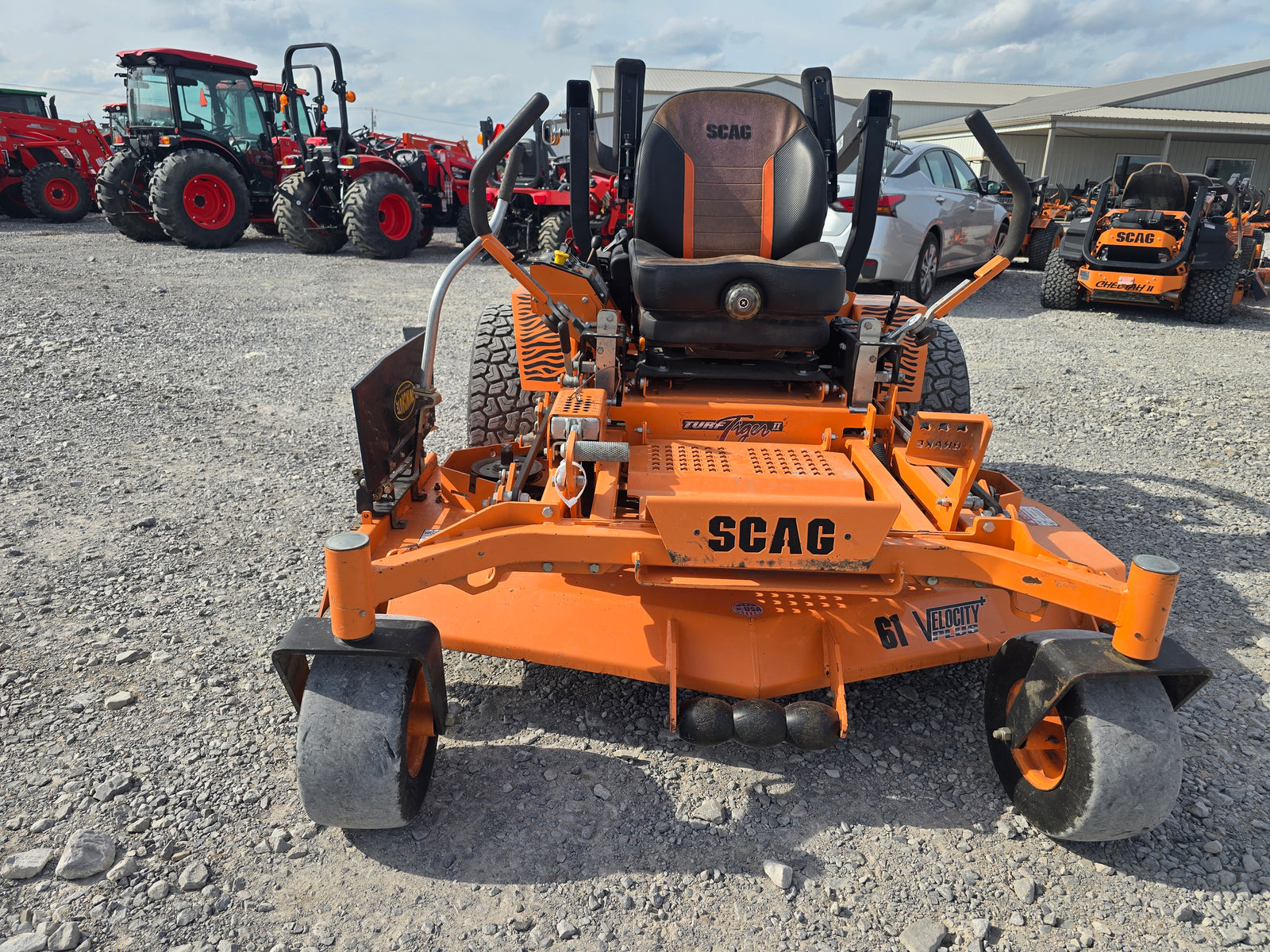 2024 SCAG SCAG TURF TIGER II - 61" CUT WITH TWEELS - #6106471 0327-0421