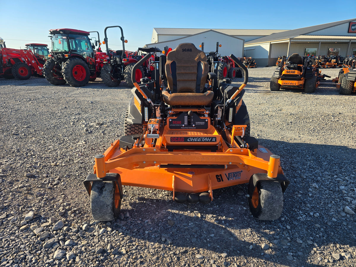 USED 2025 SCAG CHEETAH II-61" #6169188 - JUST OVER 60 HOURS - 0408-0501