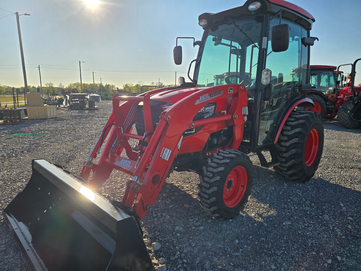 2024 KIOTI CK3520SE CAB - GENTLY USED UNIT - #6169174