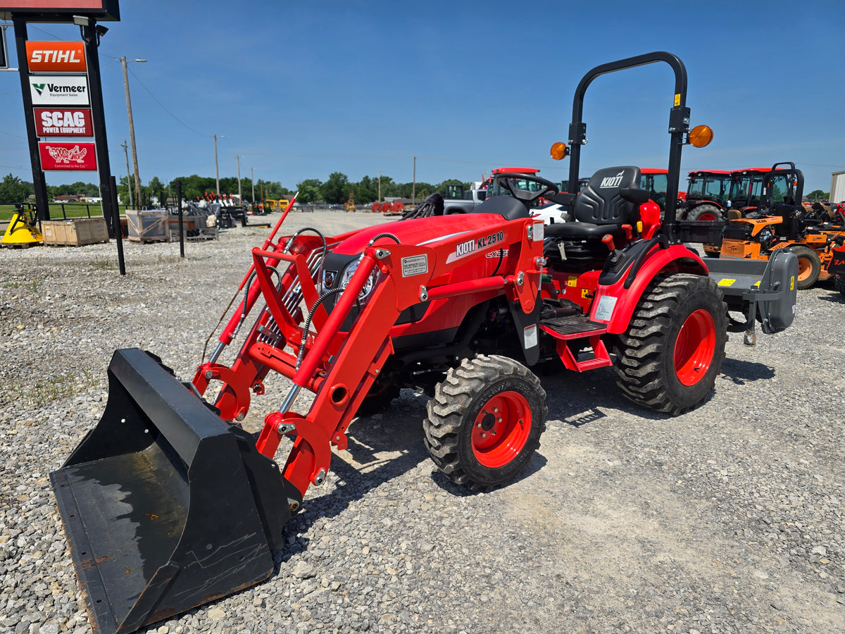 2021 KIOTI CX2510 - GEAR DRIVE - 4FT TILLER INCLUDED IN PRICE - #6106447