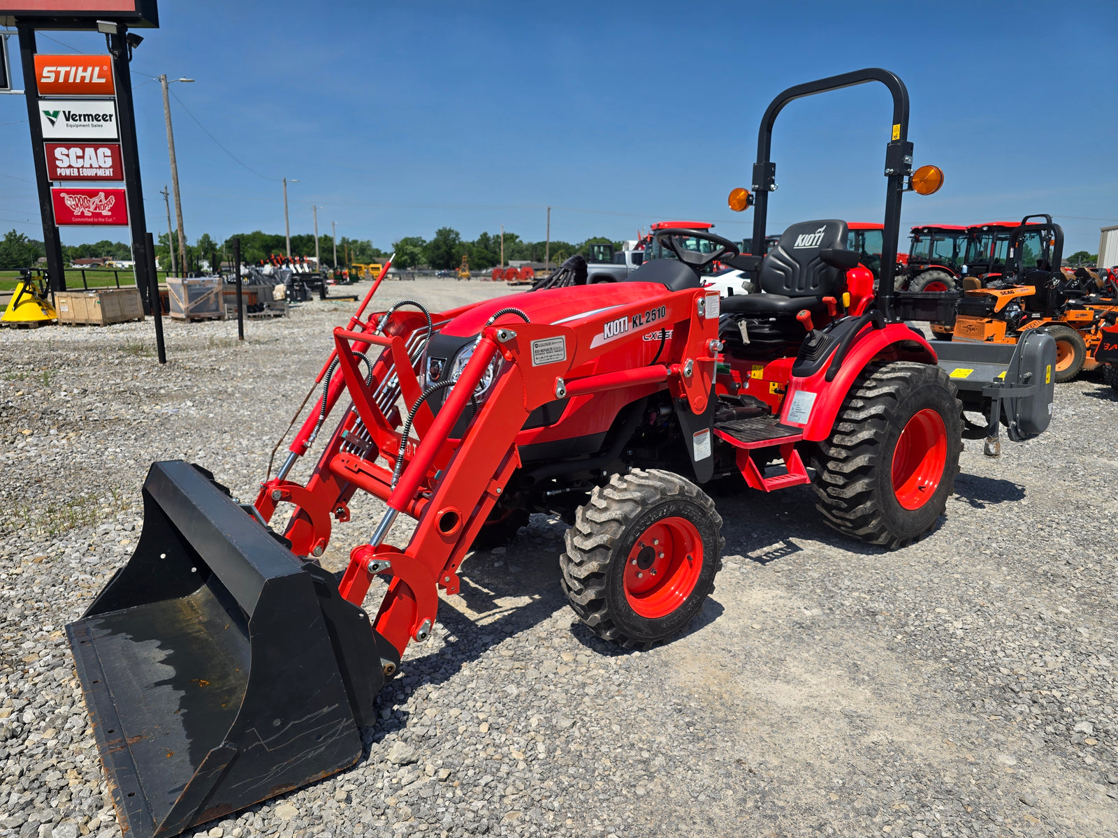 2021 KIOTI CX2510 - GEAR DRIVE - 4FT TILLER INCLUDED IN PRICE - #6106447