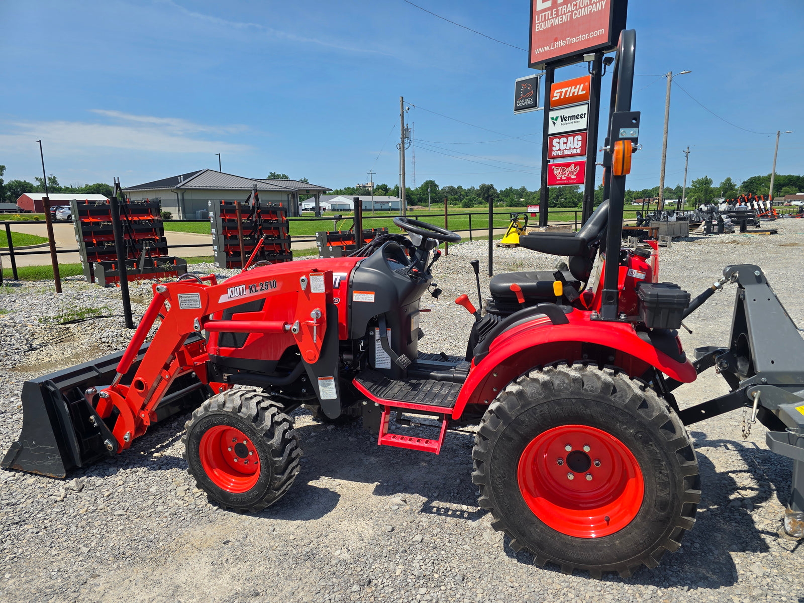 2021 KIOTI CX2510 - GEAR DRIVE - 4FT TILLER INCLUDED IN PRICE - #6106447