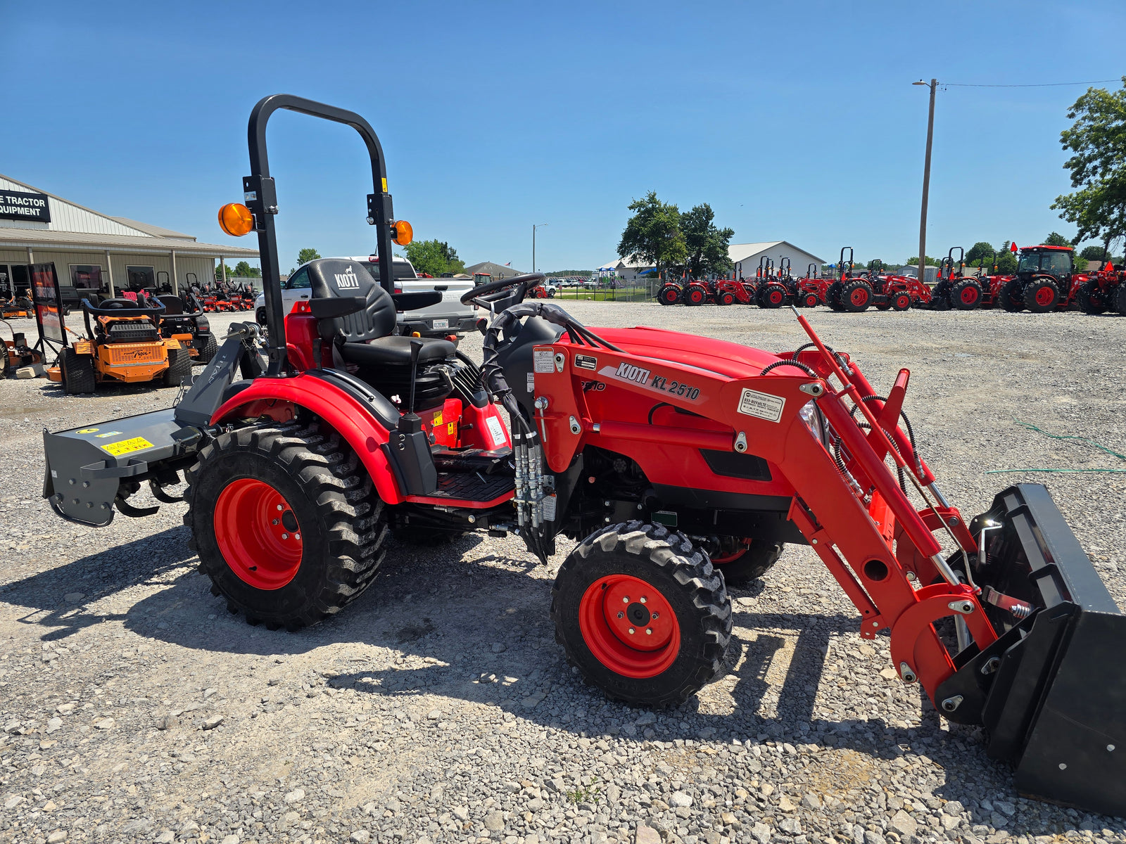2021 KIOTI CX2510 - GEAR DRIVE - 4FT TILLER INCLUDED IN PRICE - #6106447