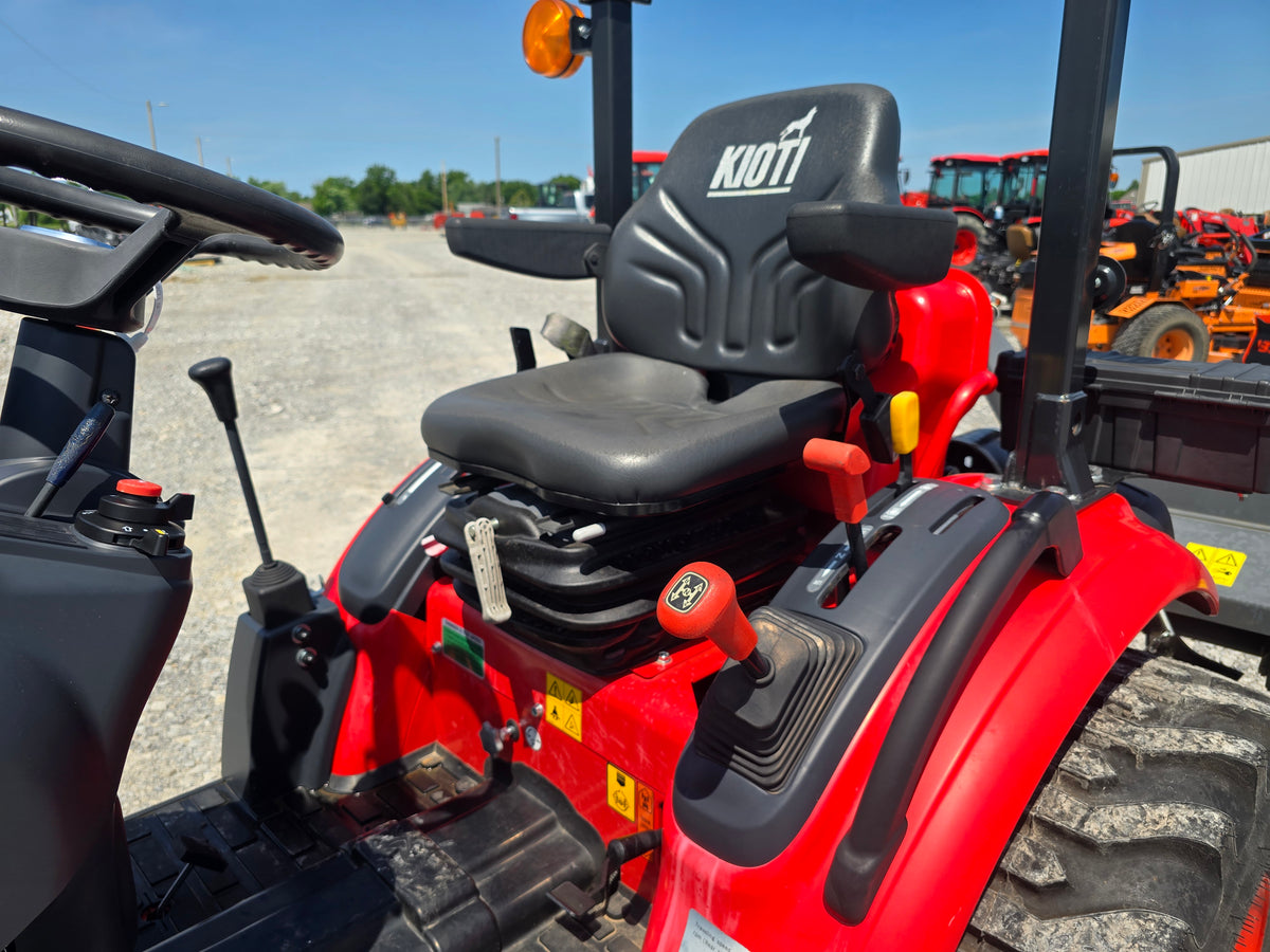 2021 KIOTI CX2510 - GEAR DRIVE - 4FT TILLER INCLUDED IN PRICE - #6106447