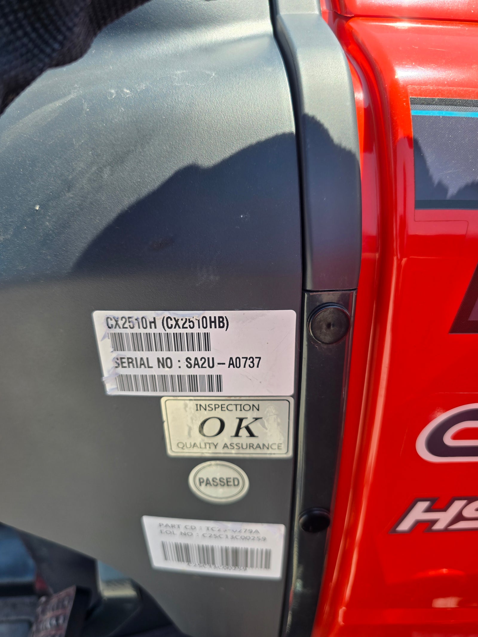 2025 KIOTI CX2510HST - SAME AS NEW - LOW HOURS #6106494