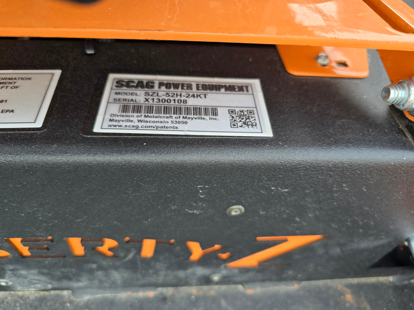 USED 2024 SCAG LIBERTY Z-52 - #6169895