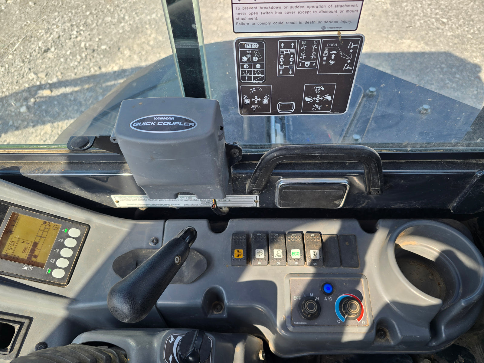 USED 2023 YANMAR VIO50-6A CAB - BUCKET & THUMB #6169715