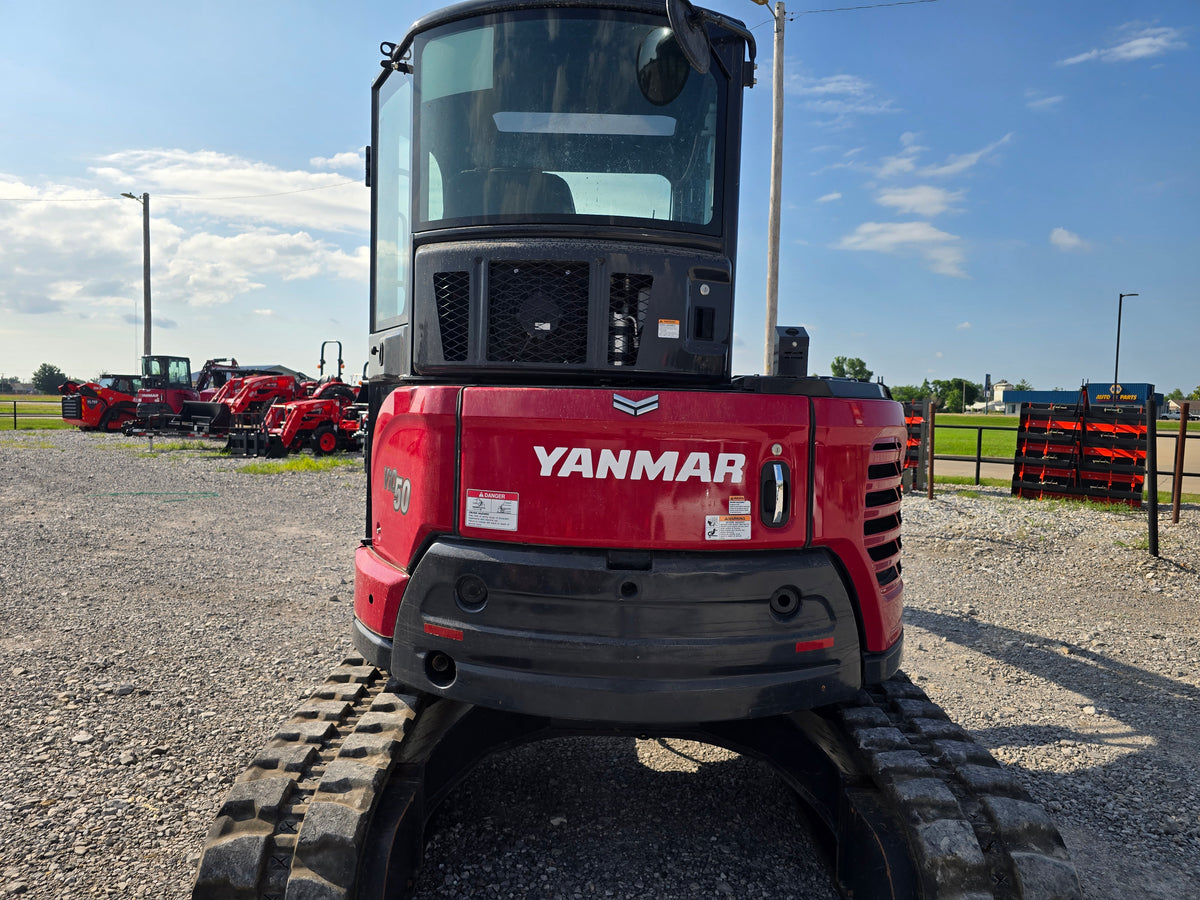 USED 2023 YANMAR VIO50-6A CAB - BUCKET & THUMB #6169715