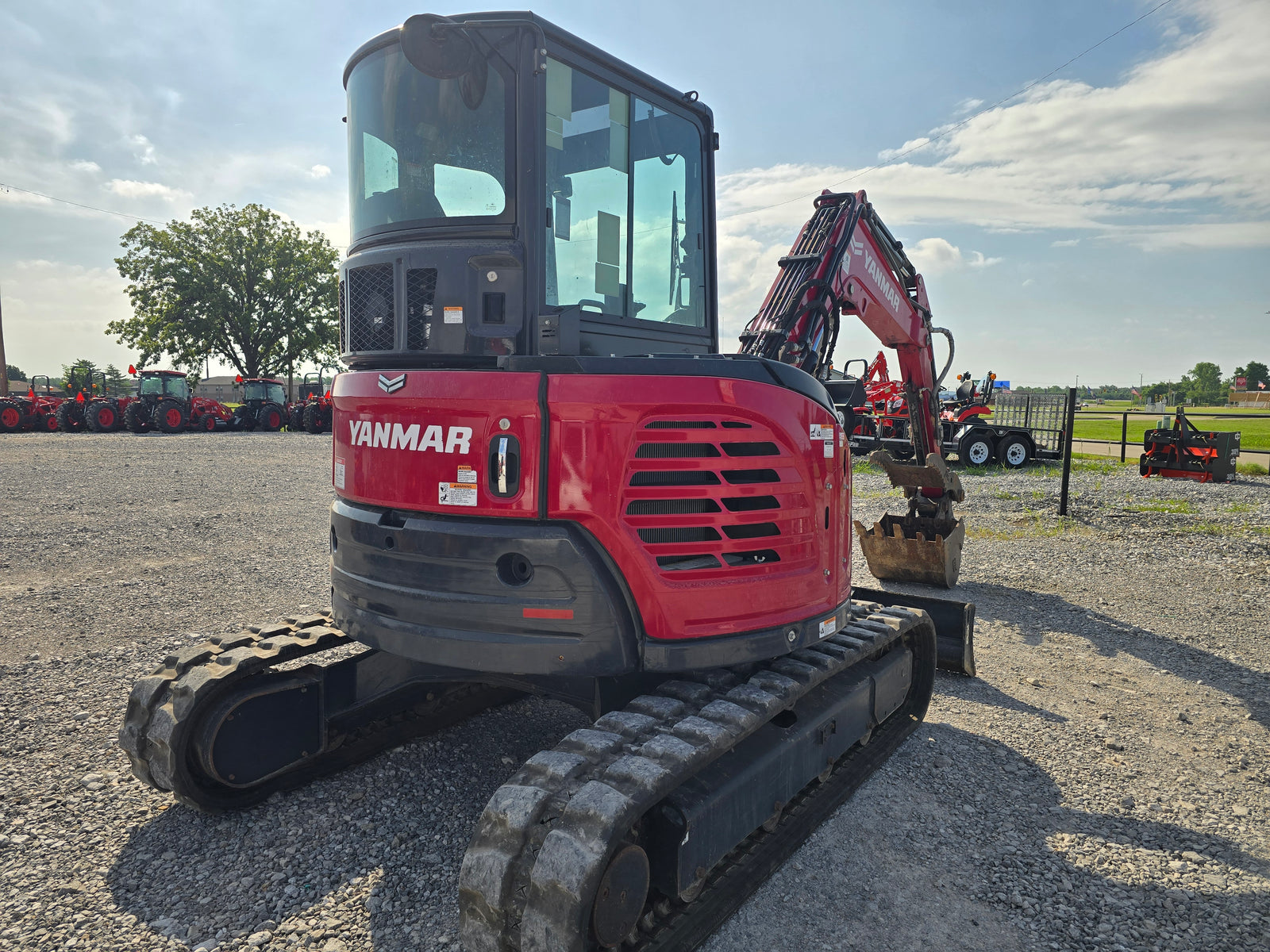USED 2023 YANMAR VIO50-6A CAB - BUCKET & THUMB #6169715