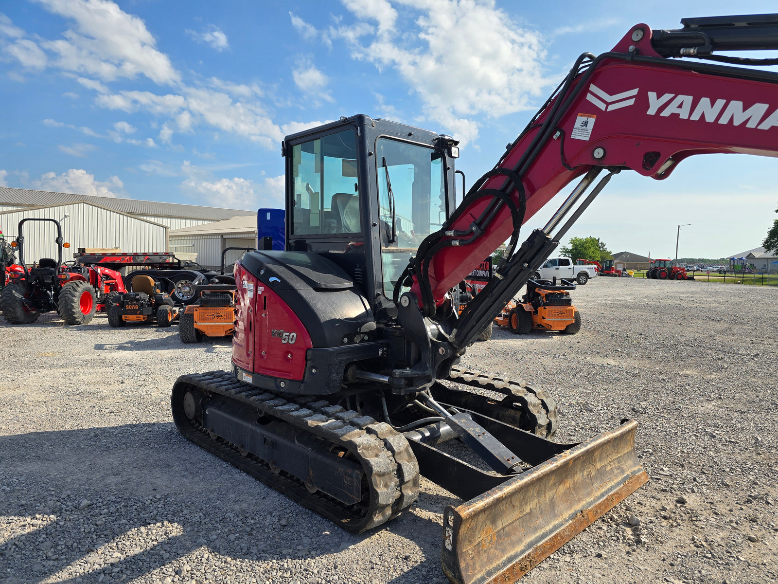 USED 2023 YANMAR VIO50-6A CAB - BUCKET & THUMB #6169715