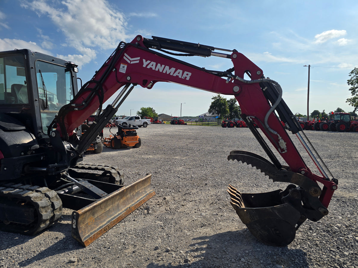 USED 2023 YANMAR VIO50-6A CAB - BUCKET & THUMB #6169715