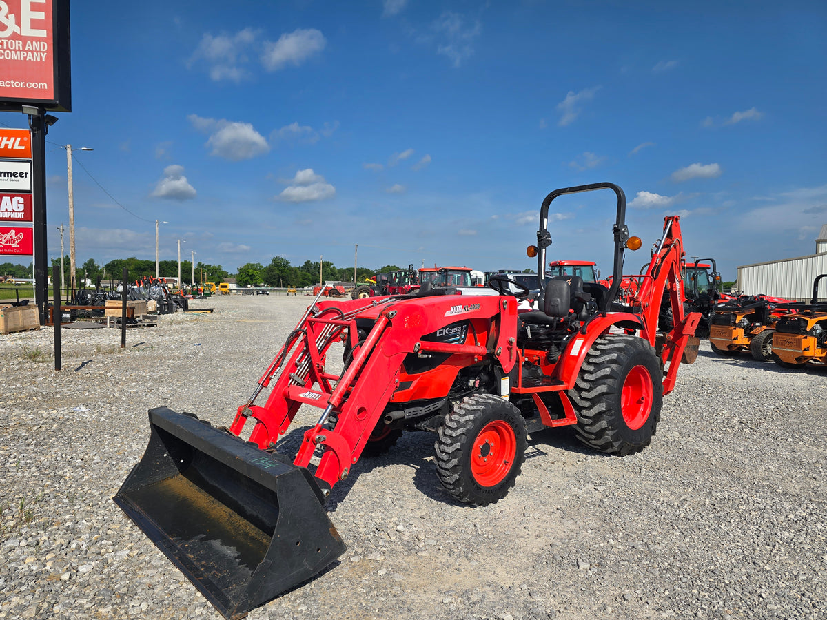 USED 2024 KIOTI CK3520SE - TRACTOR-LOADER-BACKHOE #6169990