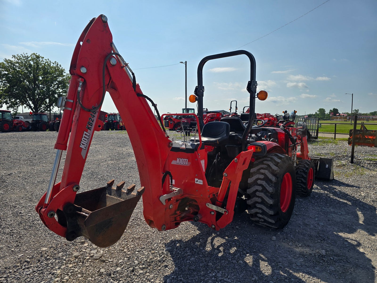 USED 2024 KIOTI CK3520SE - TRACTOR-LOADER-BACKHOE #6169990