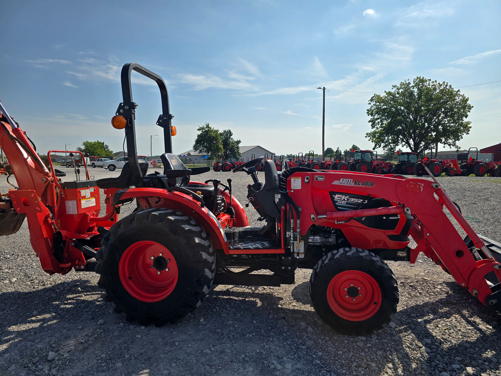 USED 2024 KIOTI CK3520SE - TRACTOR-LOADER-BACKHOE #6169990