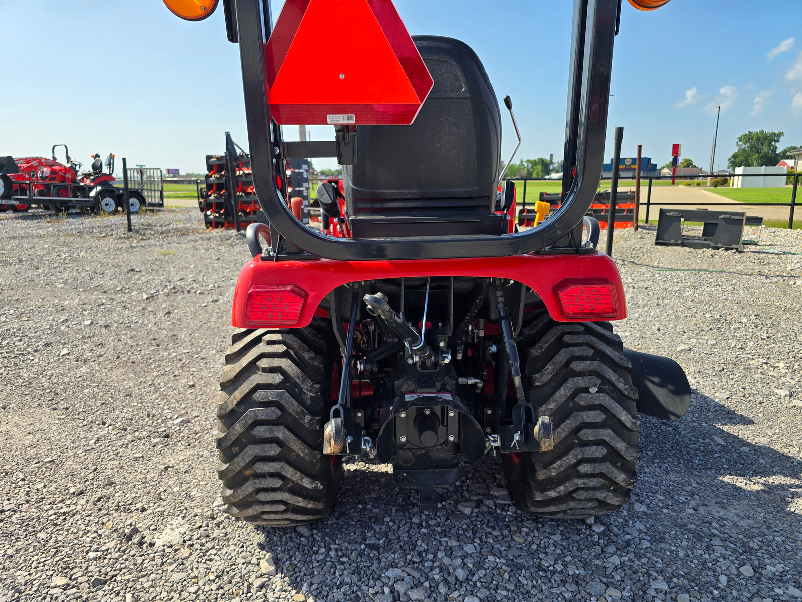 USED 2025 KIOTI CS2210 TLB - TRACTOR,LOADER & BELLY MOWER