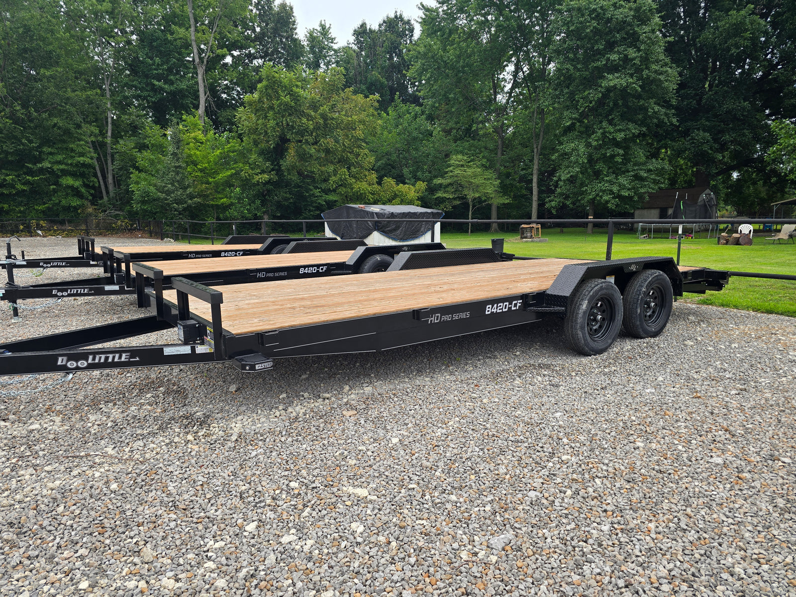 NEW DOOLITTLE 8420CF FLAT BED TRAILER