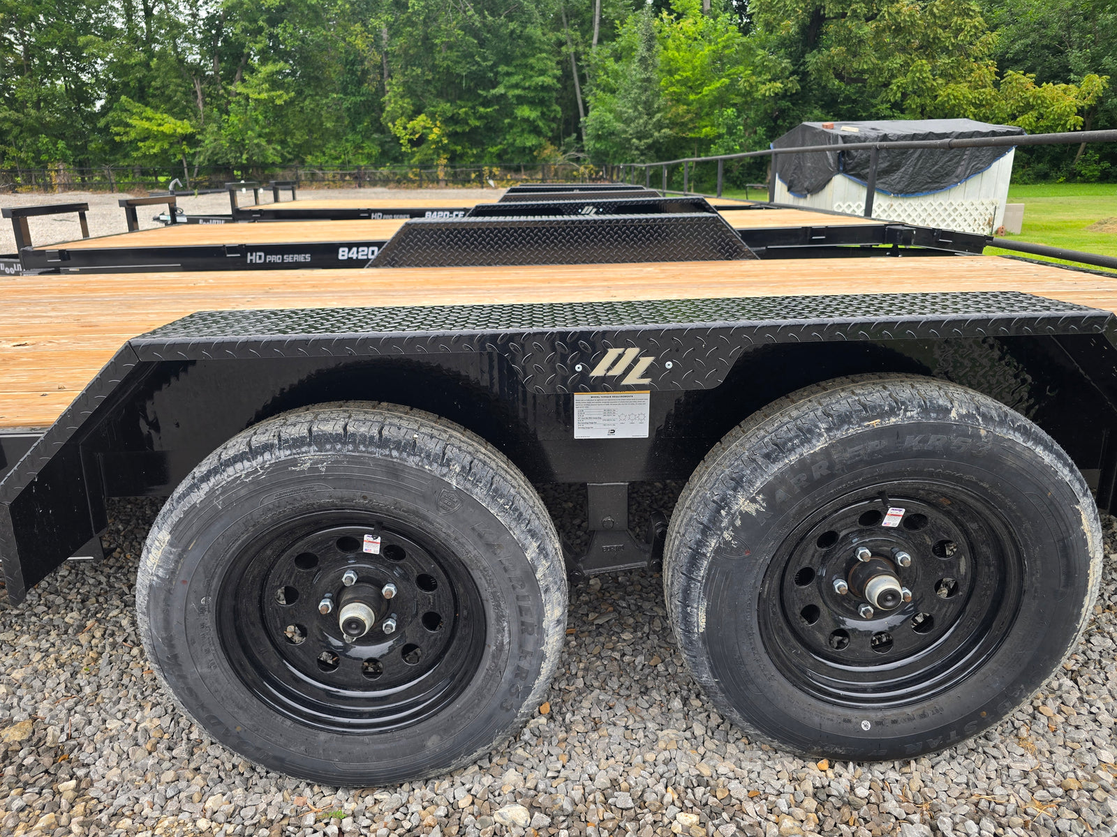 NEW DOOLITTLE 8420CF FLAT BED TRAILER