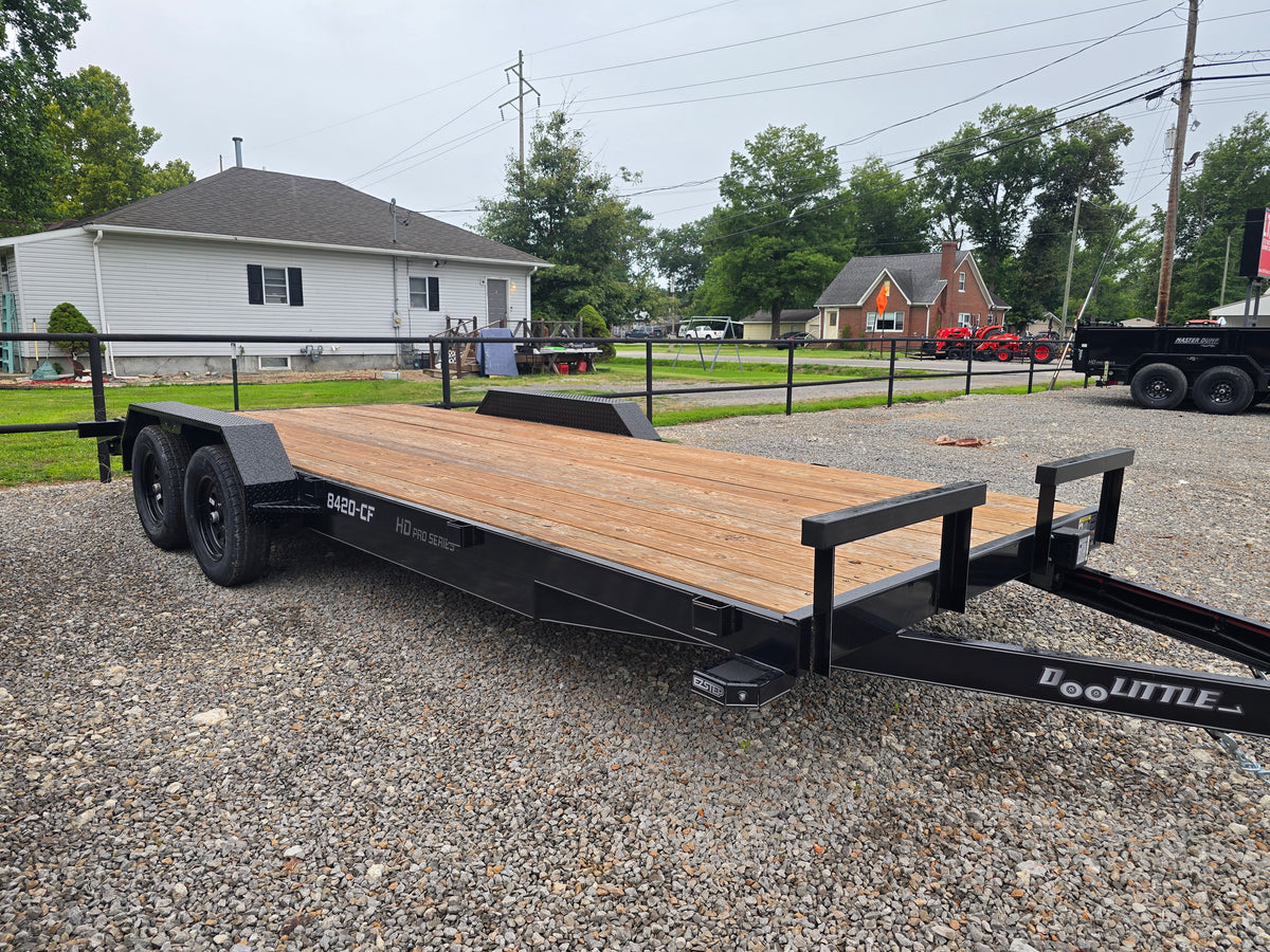 NEW DOOLITTLE 8420CF FLAT BED TRAILER