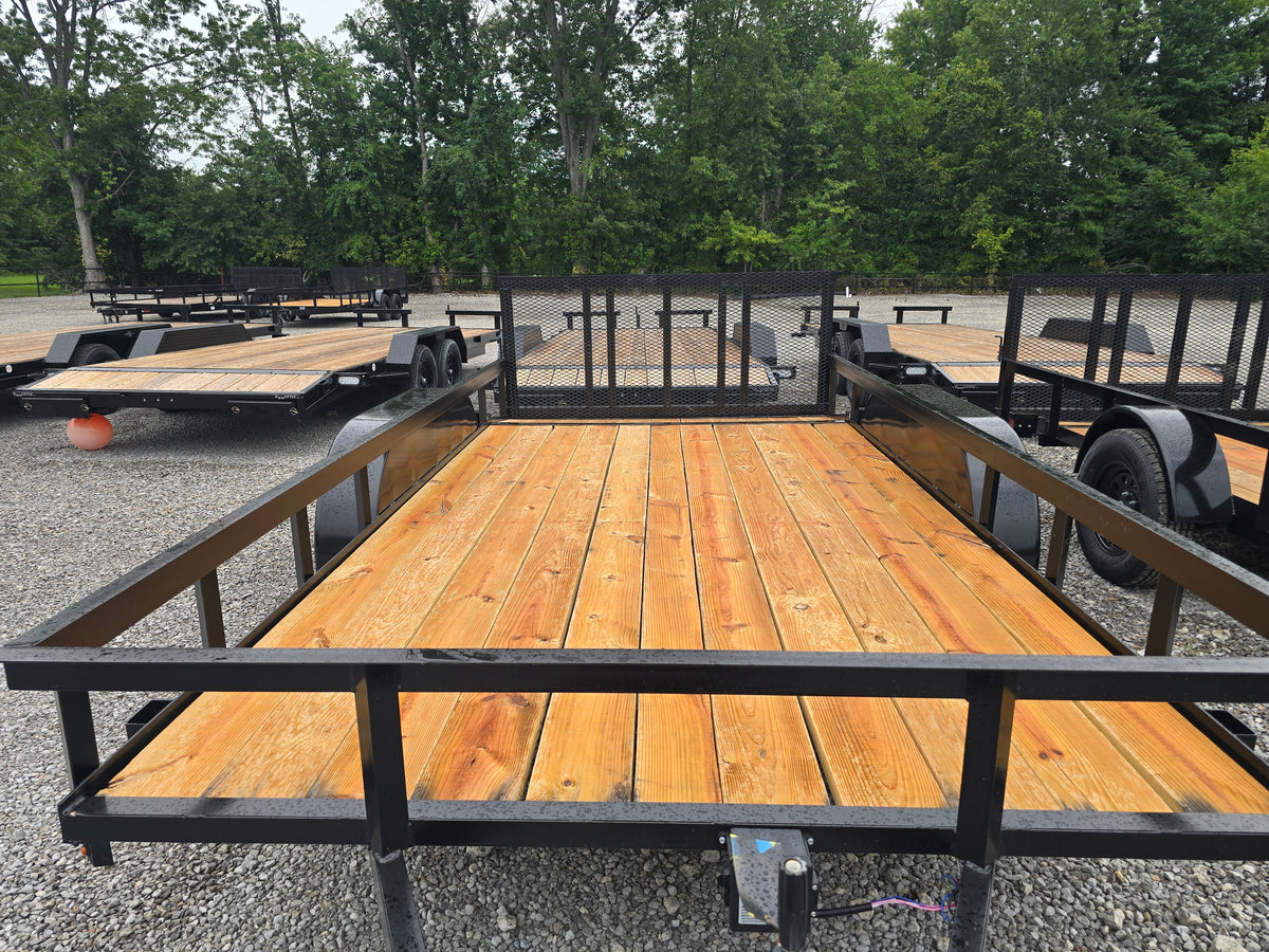 NEW L&O 61014 DUAL AXLE UTILITY TRAILER