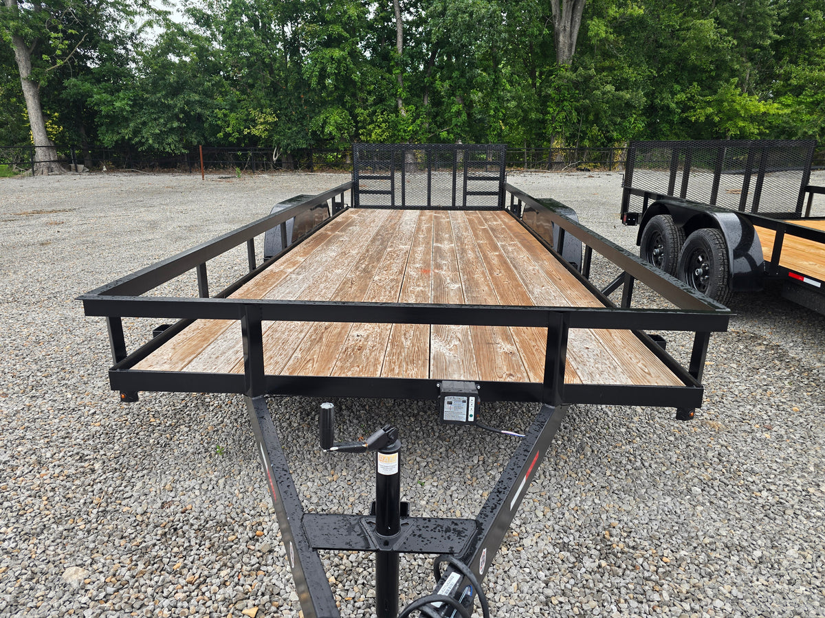 NEW L&O 61020 - 20FT UTILTIY TRAILER WITH GATE