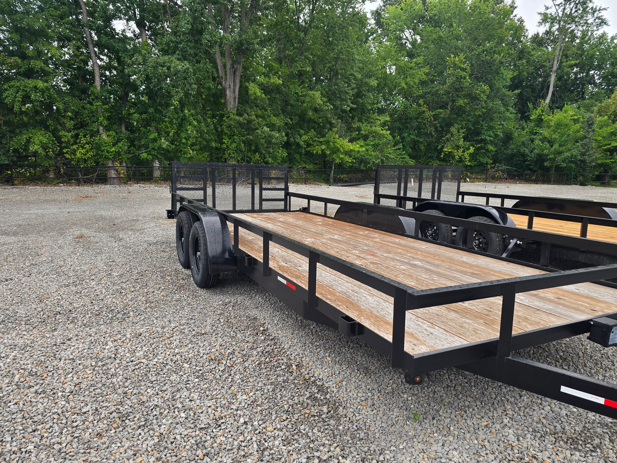 NEW L&O 61020 - 20FT UTILTIY TRAILER WITH GATE