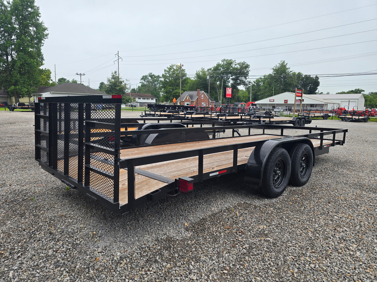 NEW L&O 61020 - 20FT UTILTIY TRAILER WITH GATE