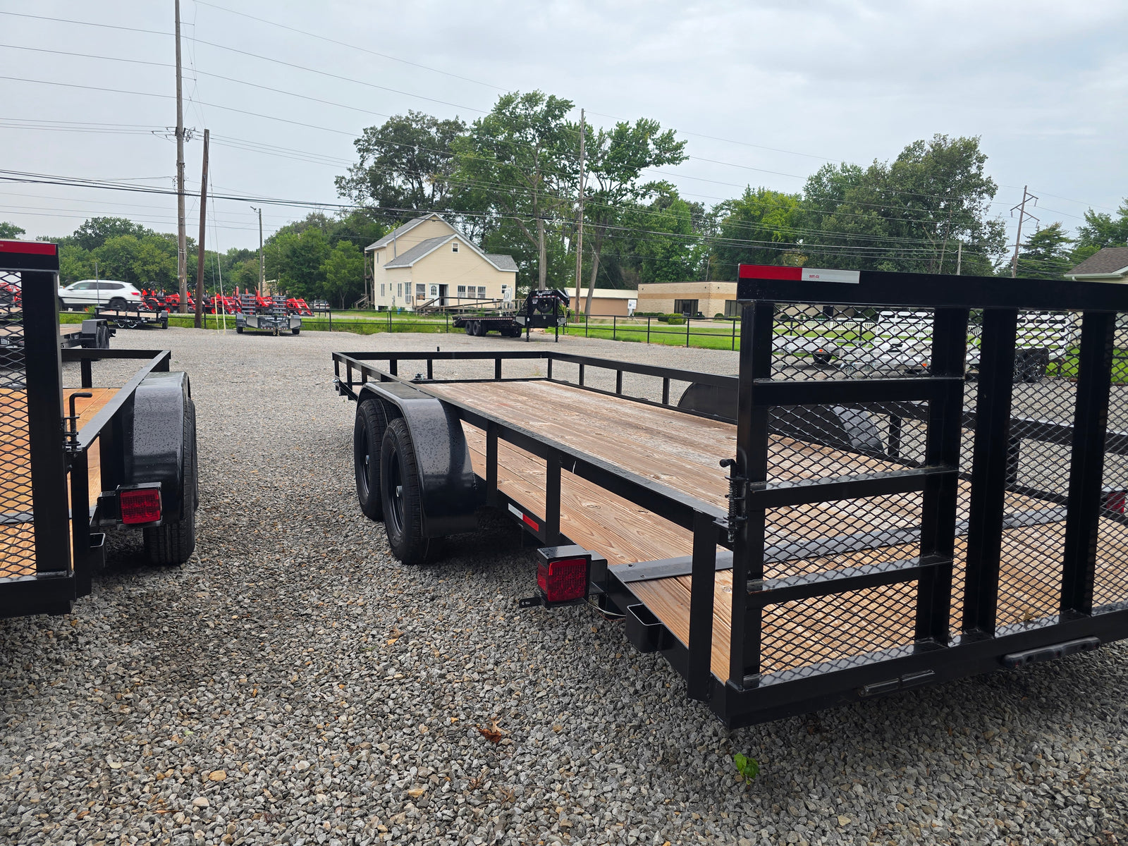 NEW L&O 61020 - 20FT UTILTIY TRAILER WITH GATE