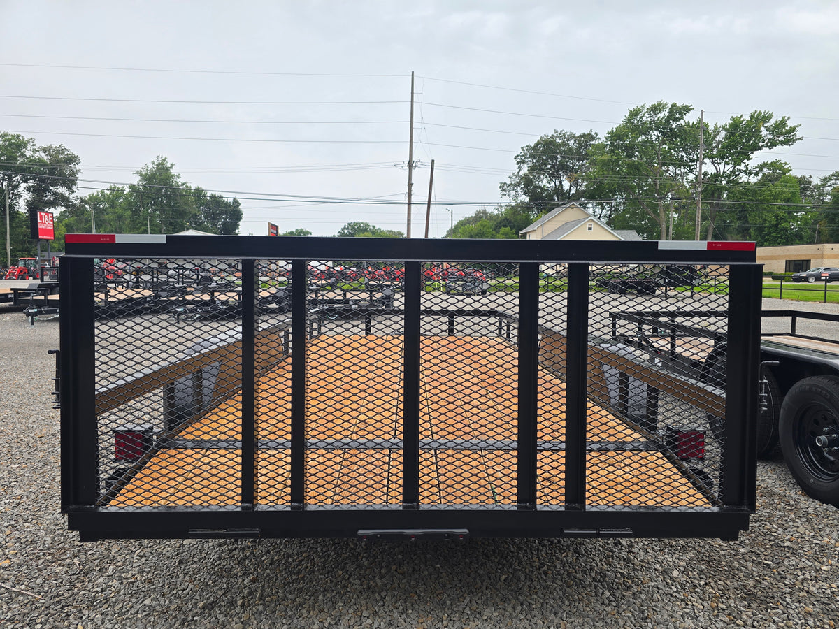 NEW L&O 61016 - 16FT UTILITY TRAILER WITH GATE