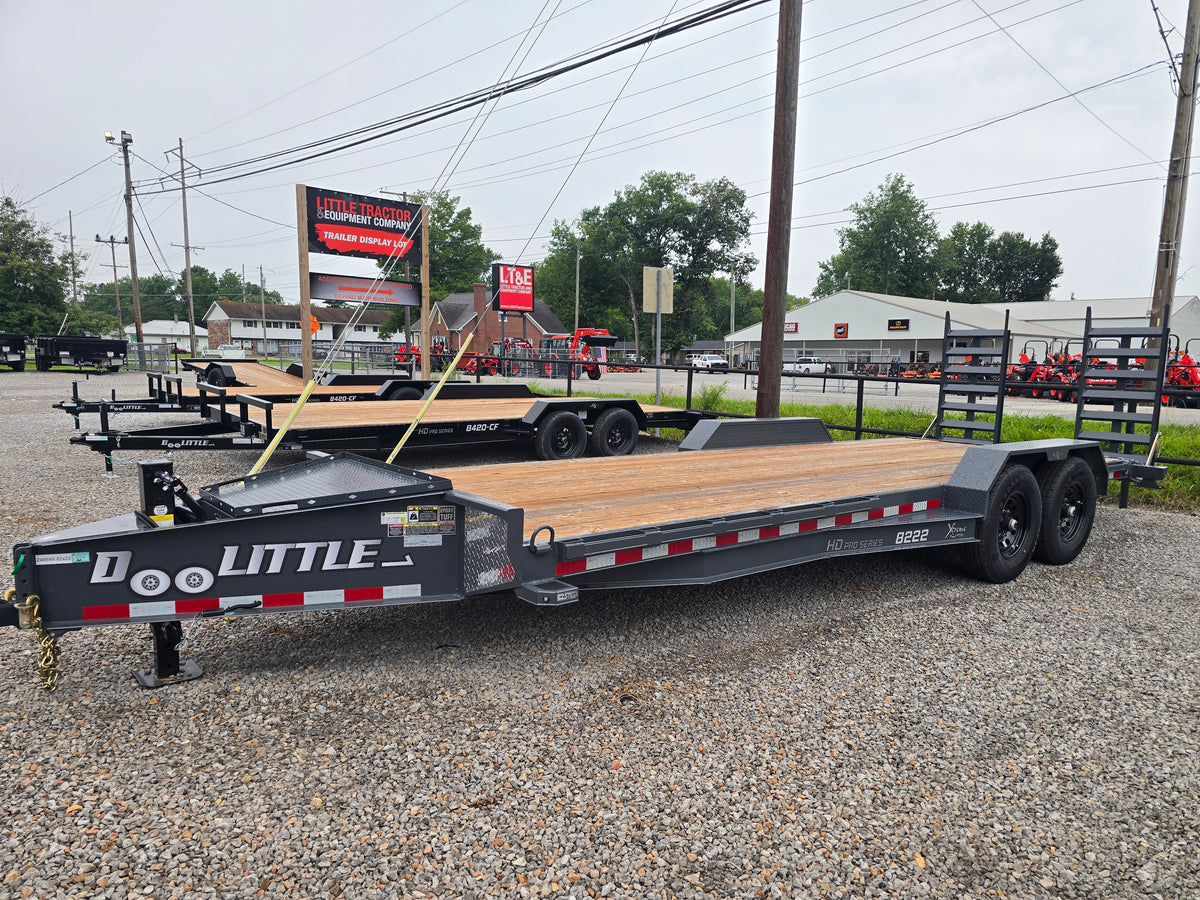 DOOLITTLE XTREME XT822214K EQUIPMENT TRAILER
