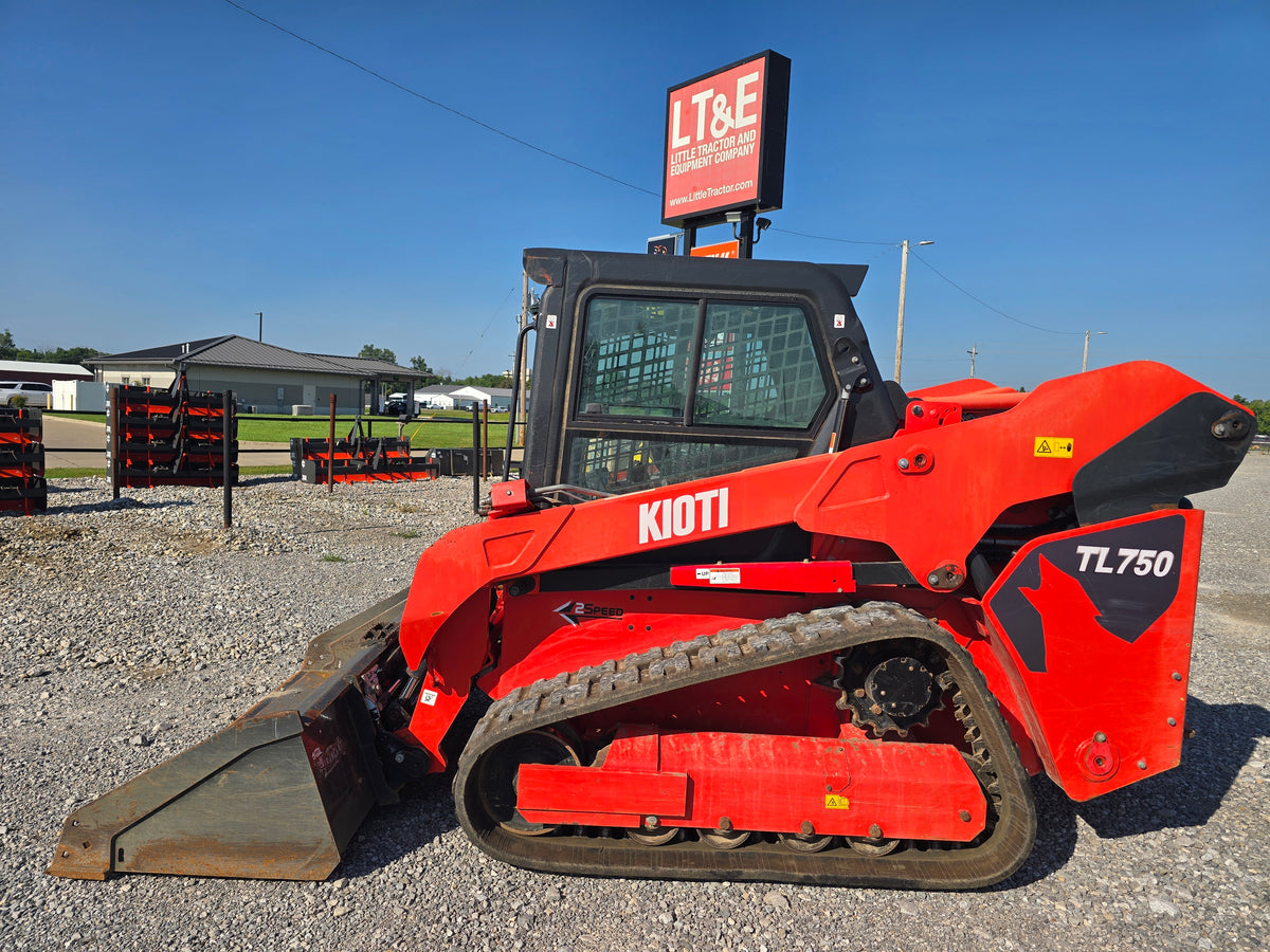 USED 2023 KIOTI TL750 TRACKLOADER - FULL CAB #6168525