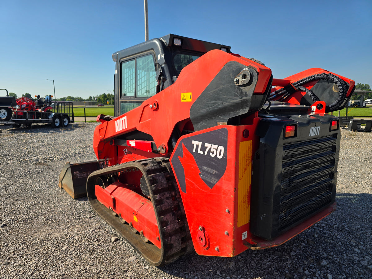 USED 2023 KIOTI TL750 TRACKLOADER - FULL CAB #6168525
