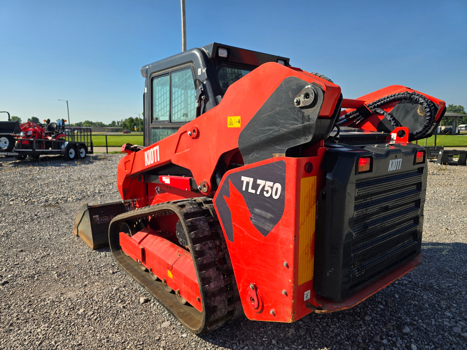 USED 2023 KIOTI TL750 TRACKLOADER - FULL CAB #6168525
