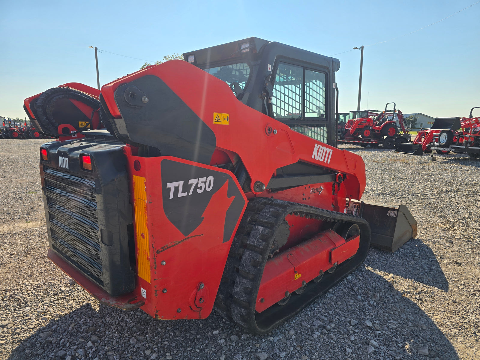 USED 2023 KIOTI TL750 TRACKLOADER - FULL CAB #6168525