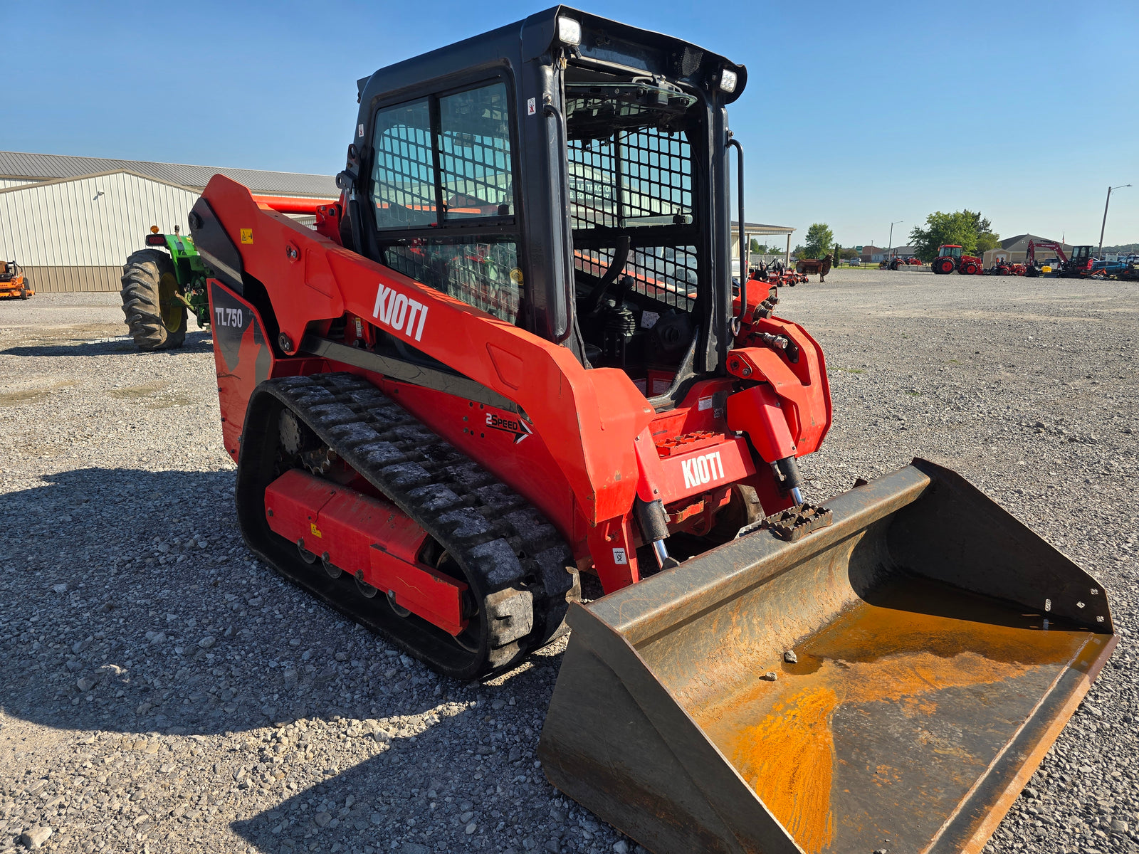 USED 2023 KIOTI TL750 TRACKLOADER - FULL CAB #6168525