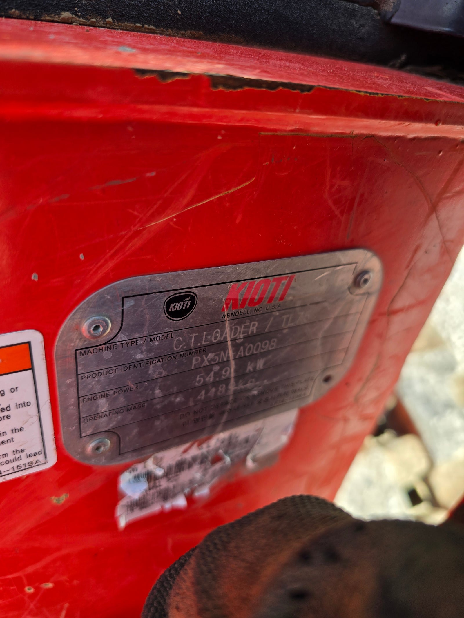 USED 2023 KIOTI TL750 TRACKLOADER - FULL CAB #6168525