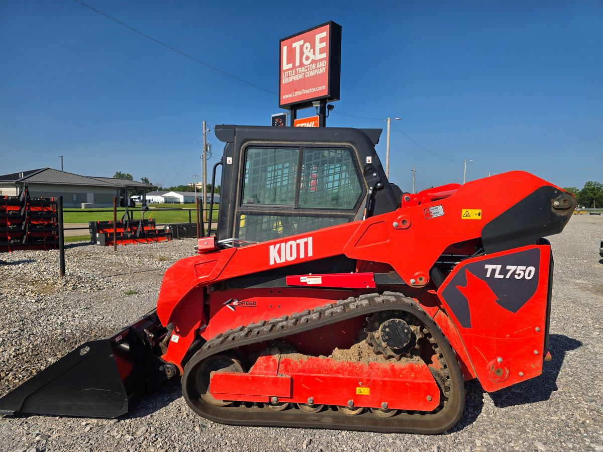 USED 2023 KIOTI TL750 TRACKLOADER - LOW HOURS - #4162541