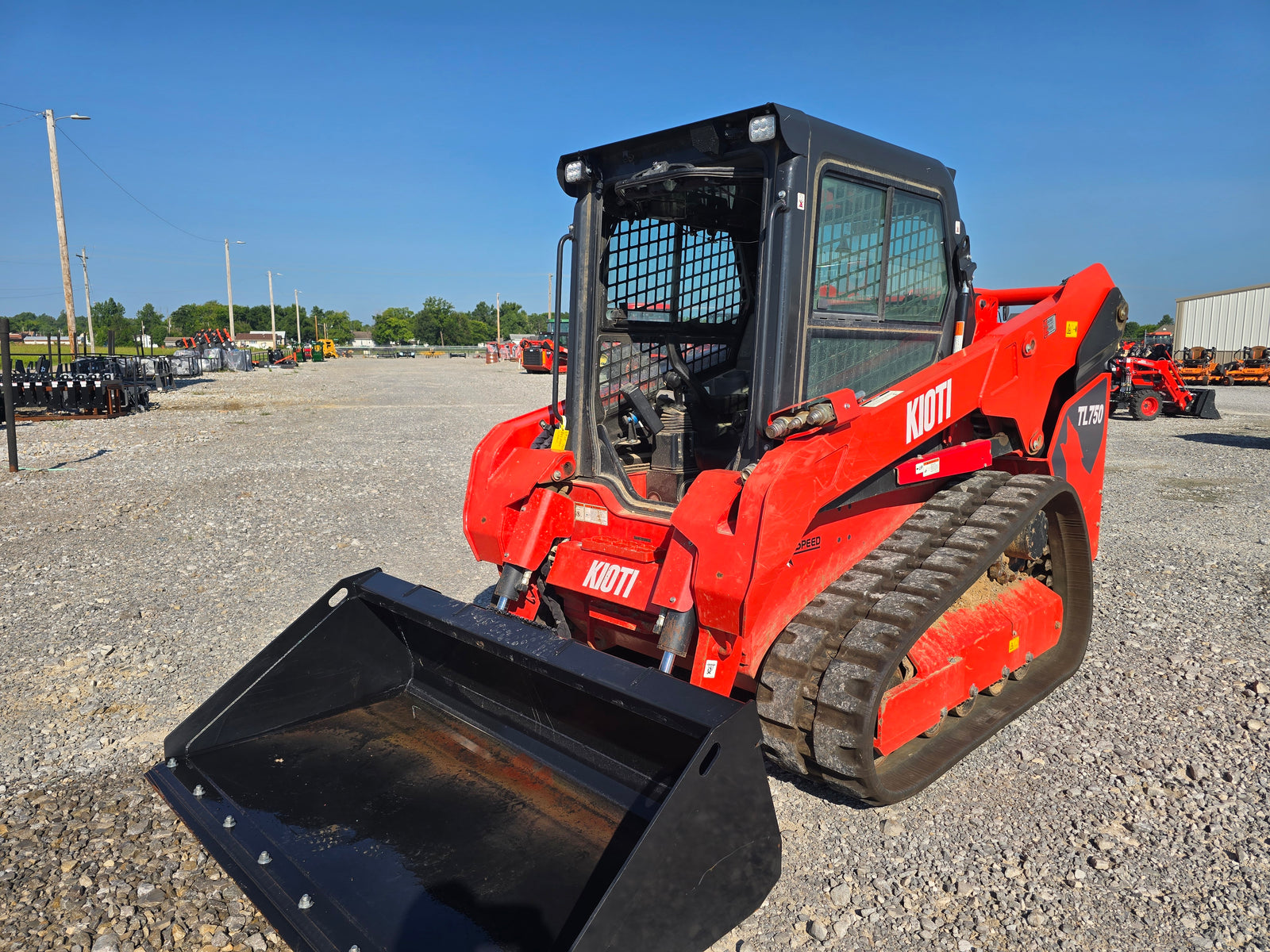 USED 2023 KIOTI TL750 TRACKLOADER - LOW HOURS - #4162541