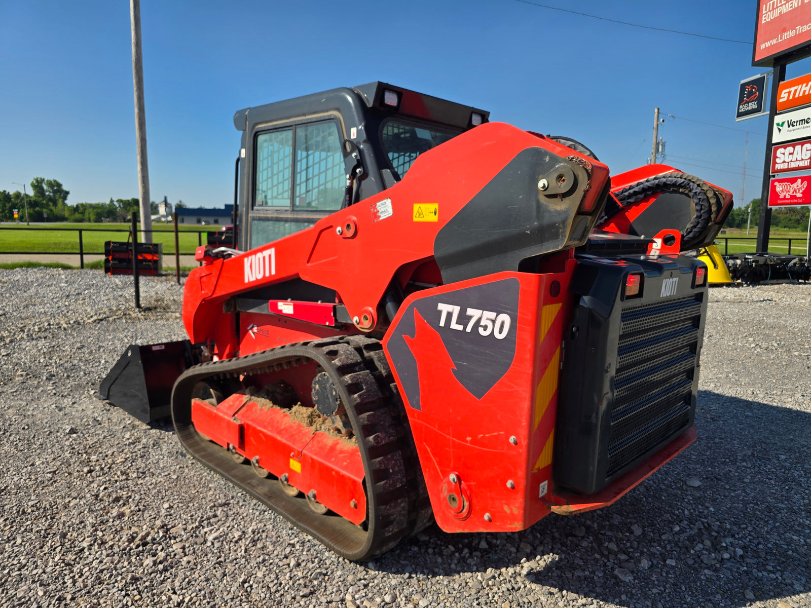 USED 2023 KIOTI TL750 TRACKLOADER - LOW HOURS - #4162541