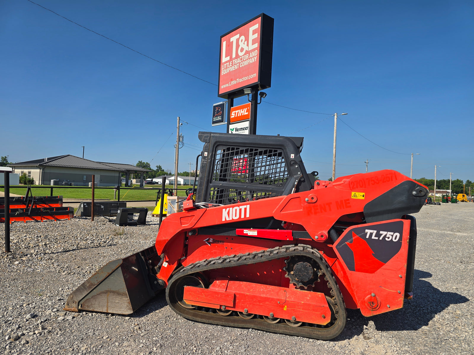 USED 2023 KIOTI TL750 TRACKLOADER - OPEN STATION - #6169121