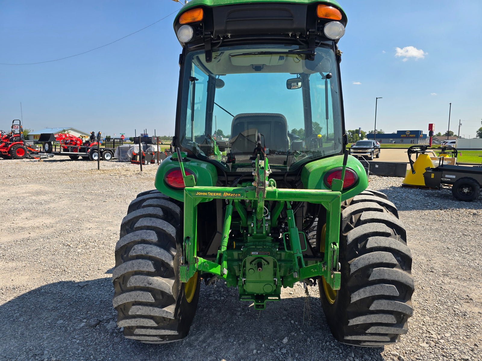 USED 2016 JOHN DEERE 3039R CAB WITH LOADER #7299813