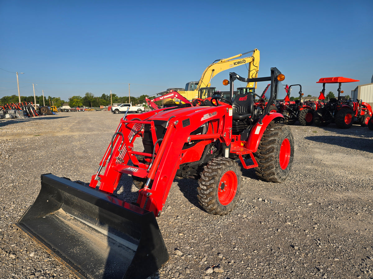 USED 2024 KIOTI CK2620HST WITH LOADER - ONLY 55 HOURS - #6169542 - $18,600