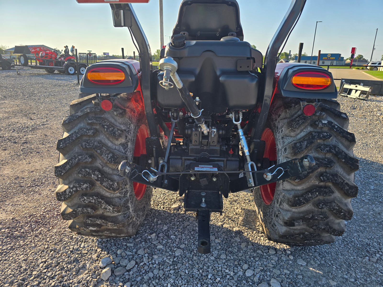 USED 2024 KIOTI CK2620HST WITH LOADER - ONLY 55 HOURS - #6169542 - $18,600