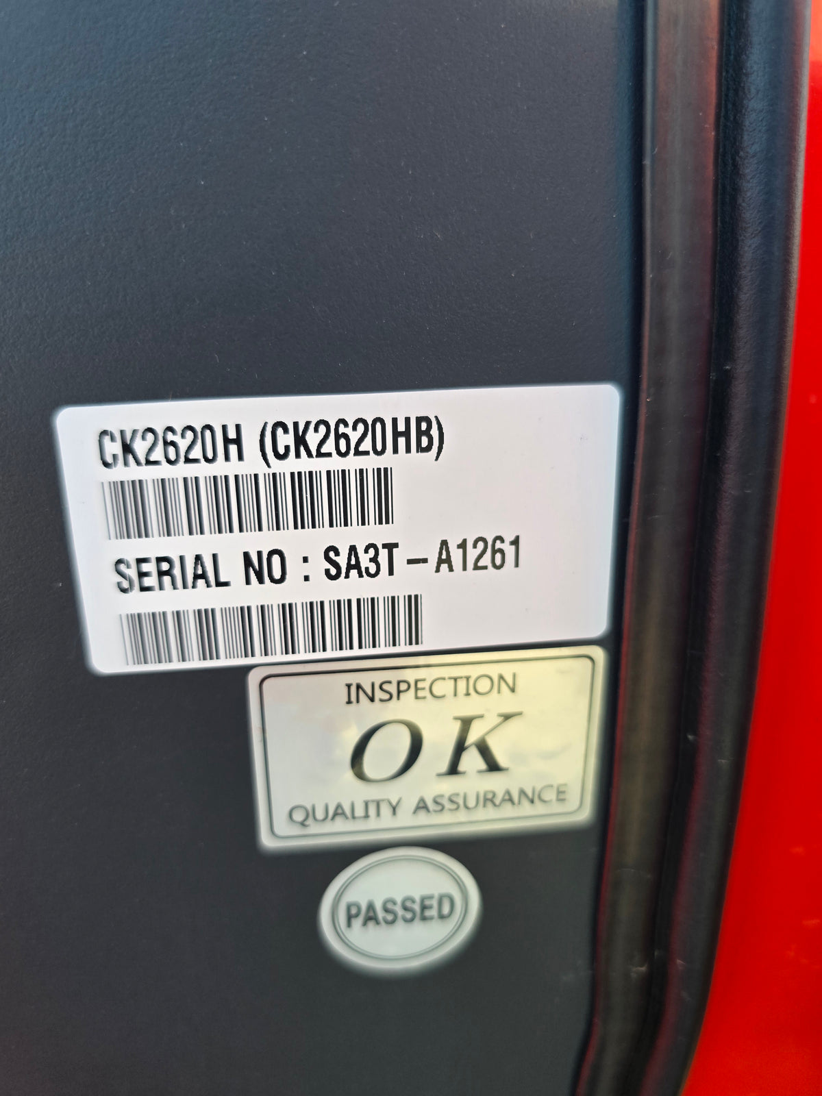 USED 2024 KIOTI CK2620HST WITH LOADER - ONLY 55 HOURS - #6169542 - $18,600