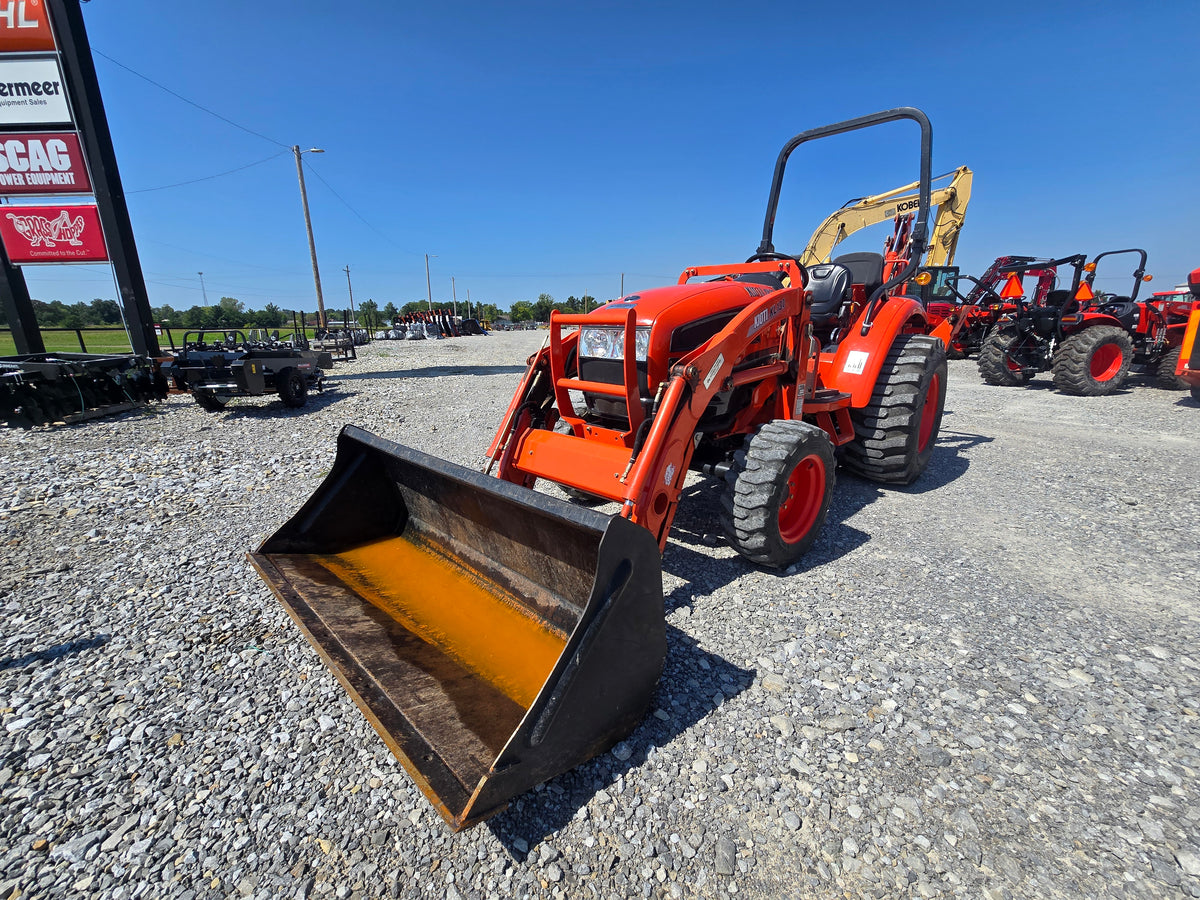 USED 2010 KIOTI CK30 - TRACTOR - LOADER - BACKHOE - #6169754 - $17,800