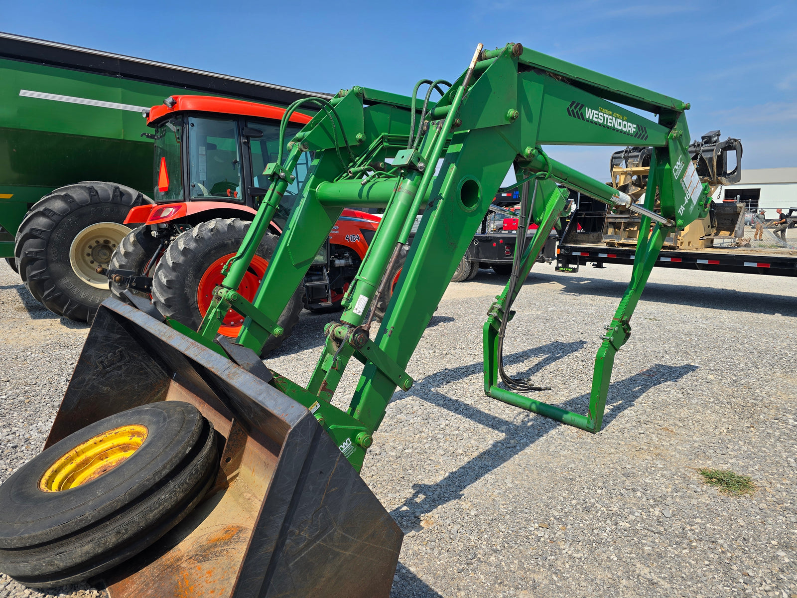 USED WESTENDORF TA-46 LOADER - JOHN DEERE FITMENT