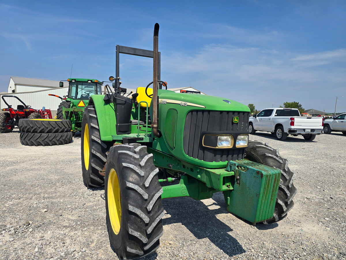 USED 2007 JOHN DEERE 6415 OPEN STATION TRACTOR