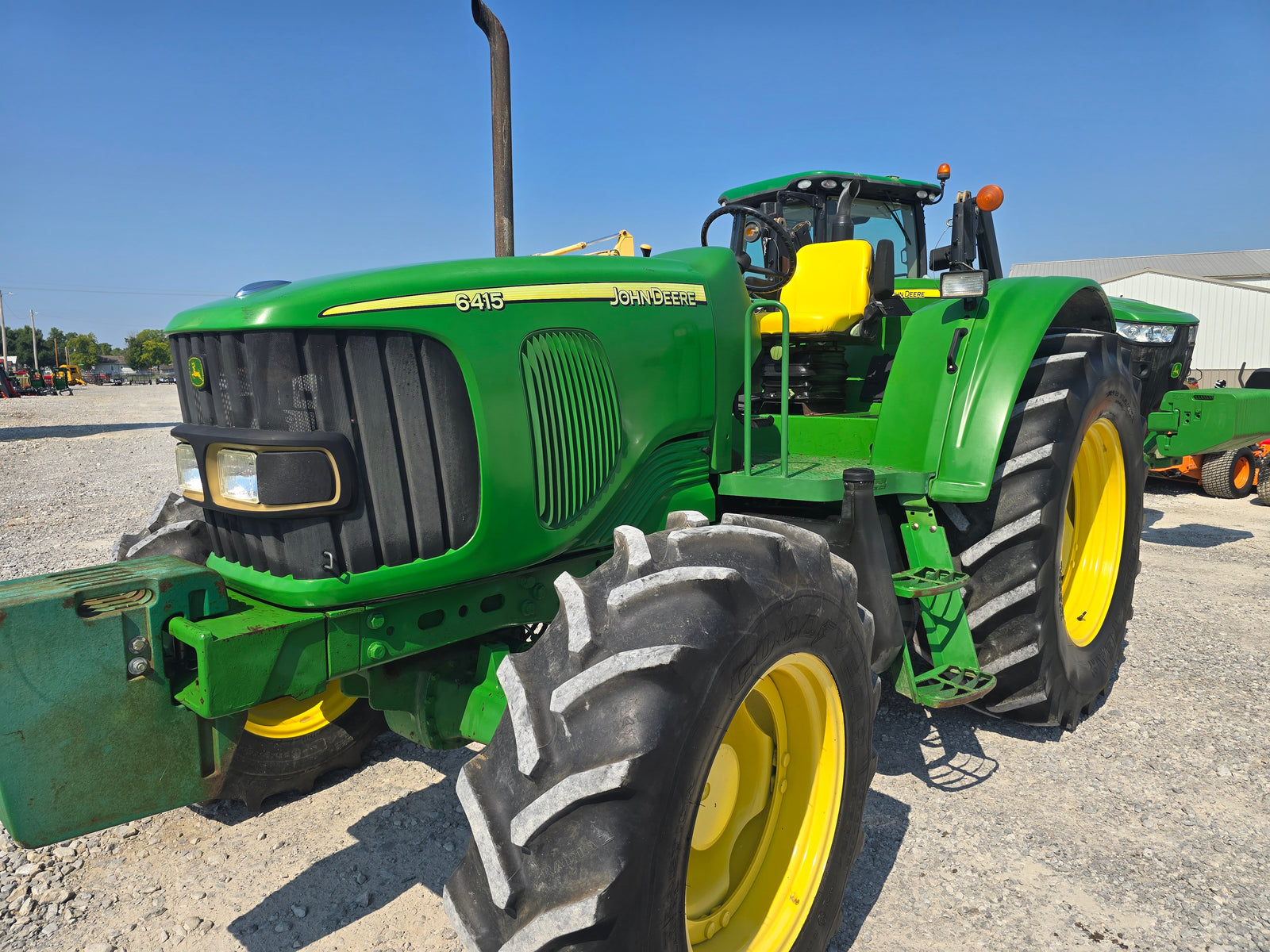 USED 2007 JOHN DEERE 6415 OPEN STATION TRACTOR - $31,850