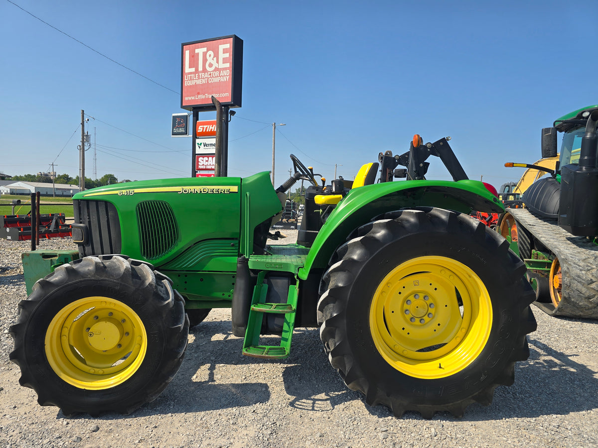 USED 2007 JOHN DEERE 6415 OPEN STATION TRACTOR - $31,850