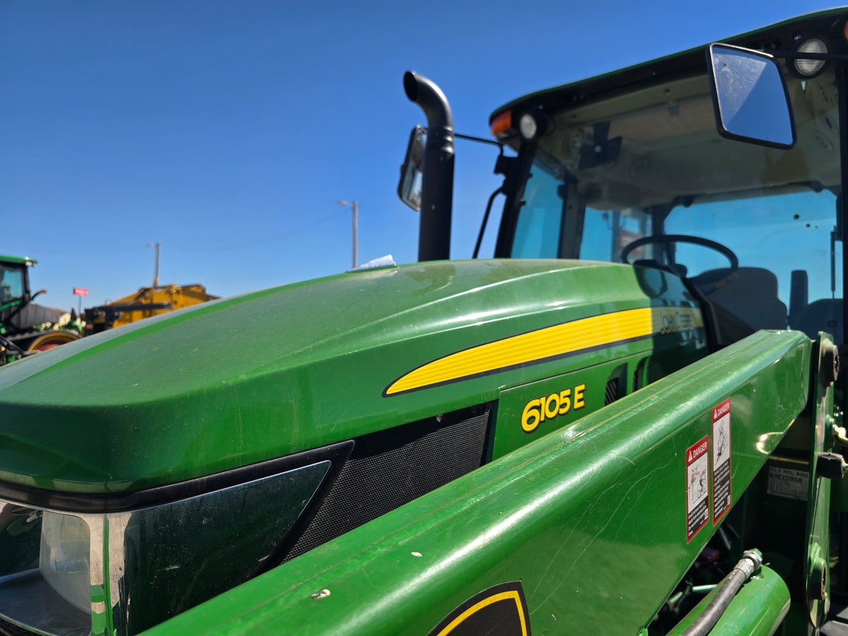 2018 JOHN DEERE 6105E - TRACTOR AND LOADER - #7299823 - $61,800