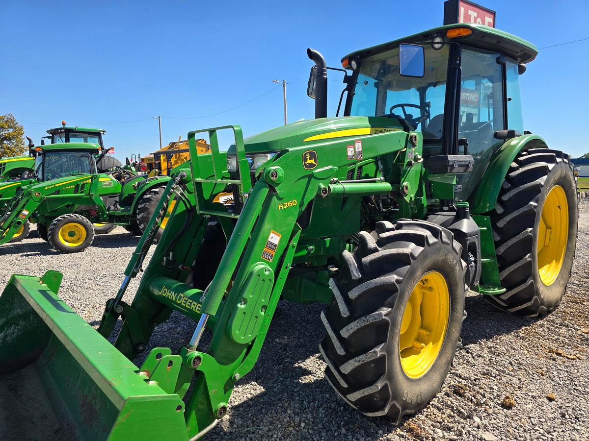 2018 JOHN DEERE 6105E - TRACTOR AND LOADER - #7299823 - $61,800